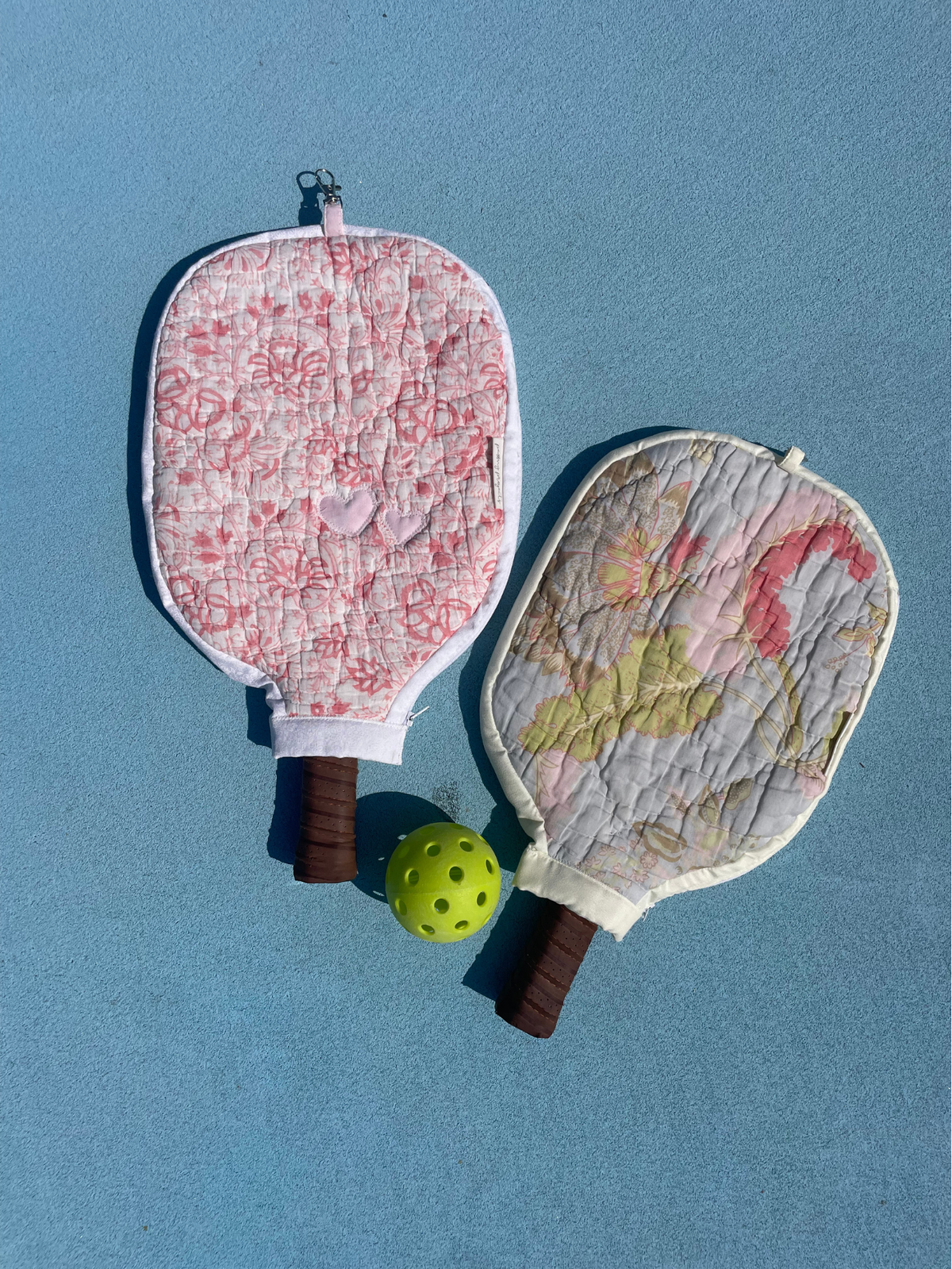 Quilted Pickleball Paddle Covers