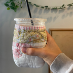 Quilted Coffee Koozie