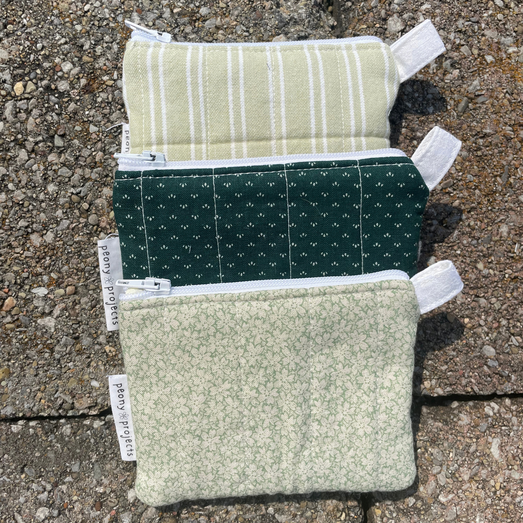 Dark Emerald Keychain Wallet