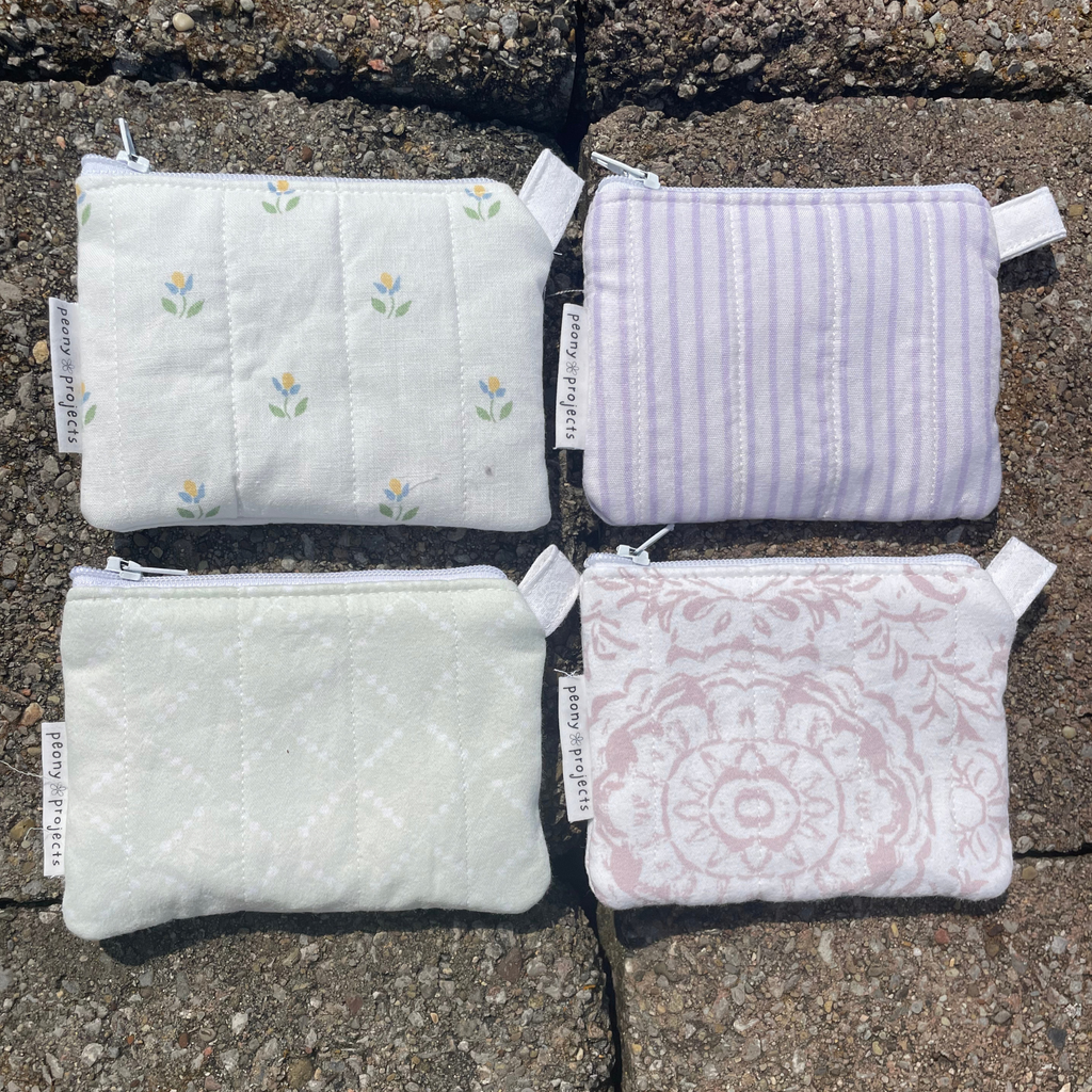 Seafoam Diamond Keychain Wallet