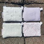 Seafoam Diamond Keychain Wallet
