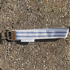 Nautical Stripe Keychain Wristlet