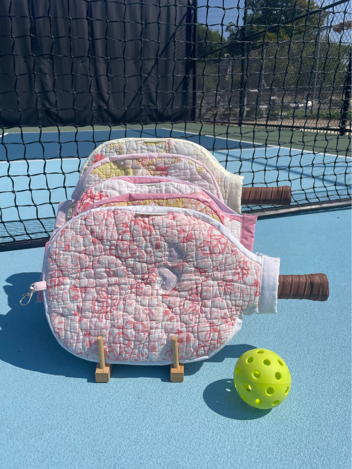Quilted Pickleball Paddle Cover