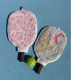 Quilted Pickleball Paddle Cover