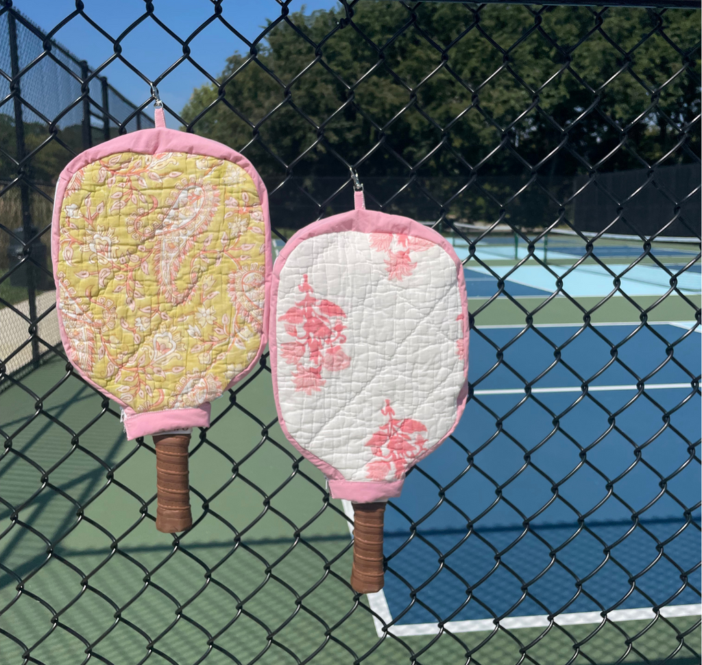 Quilted Pickleball Paddle Cover