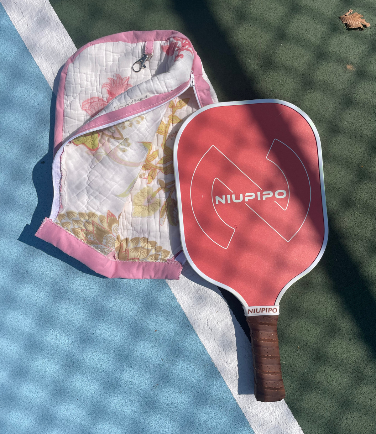 Quilted Pickleball Paddle Cover