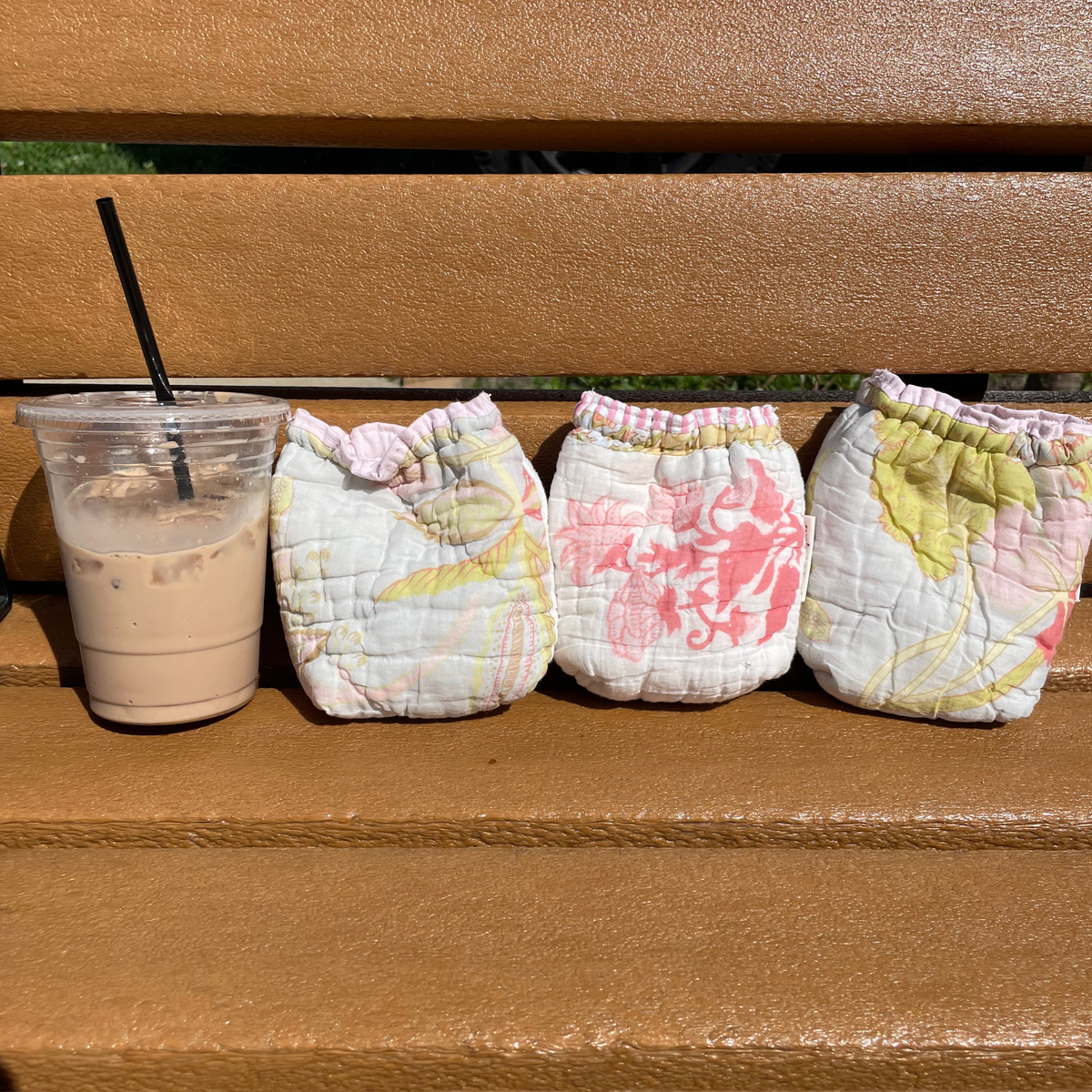 Quilted Coffee Koozie