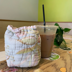 Quilted Coffee Koozie