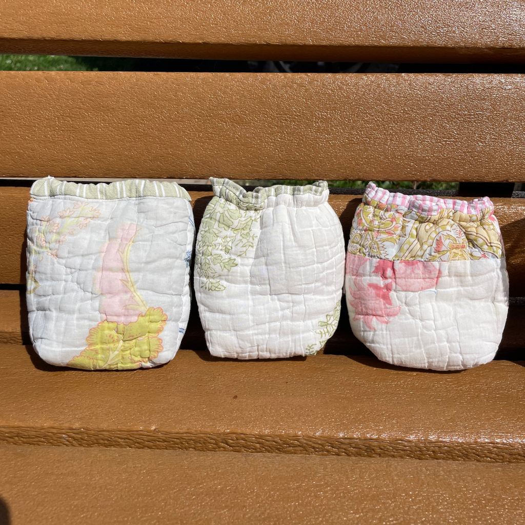 Quilted Coffee Koozie