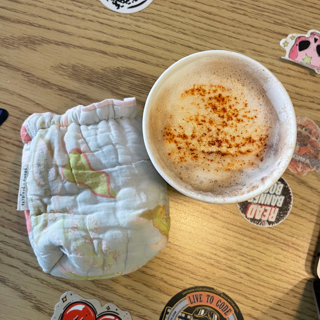 Quilted Coffee Koozie