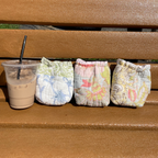 Quilted Coffee Koozie