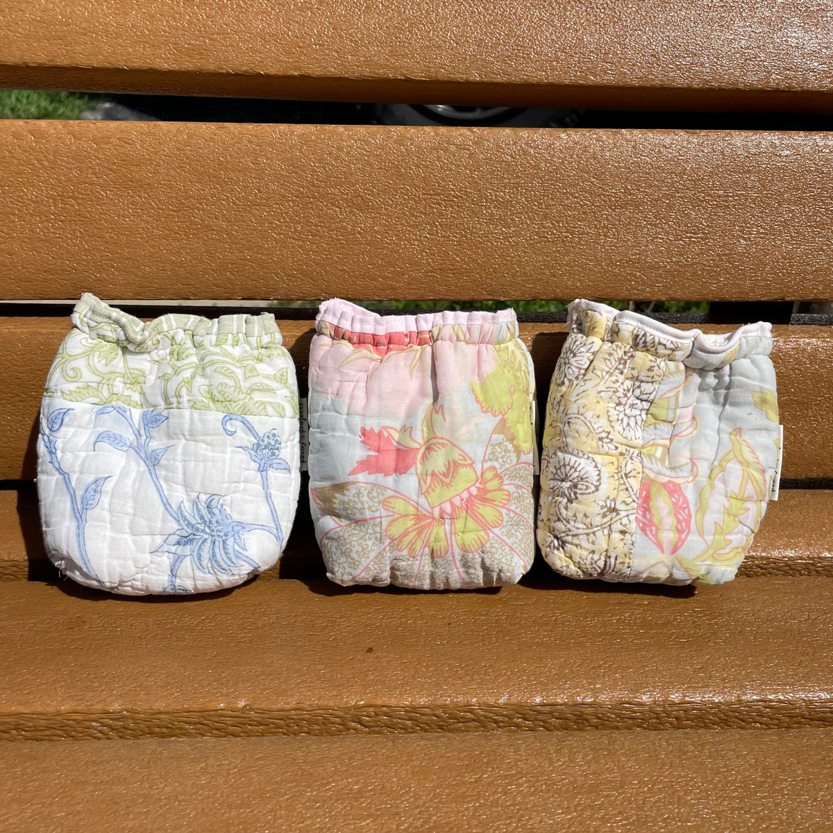 Quilted Coffee Koozie