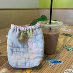 Quilted Coffee Koozie