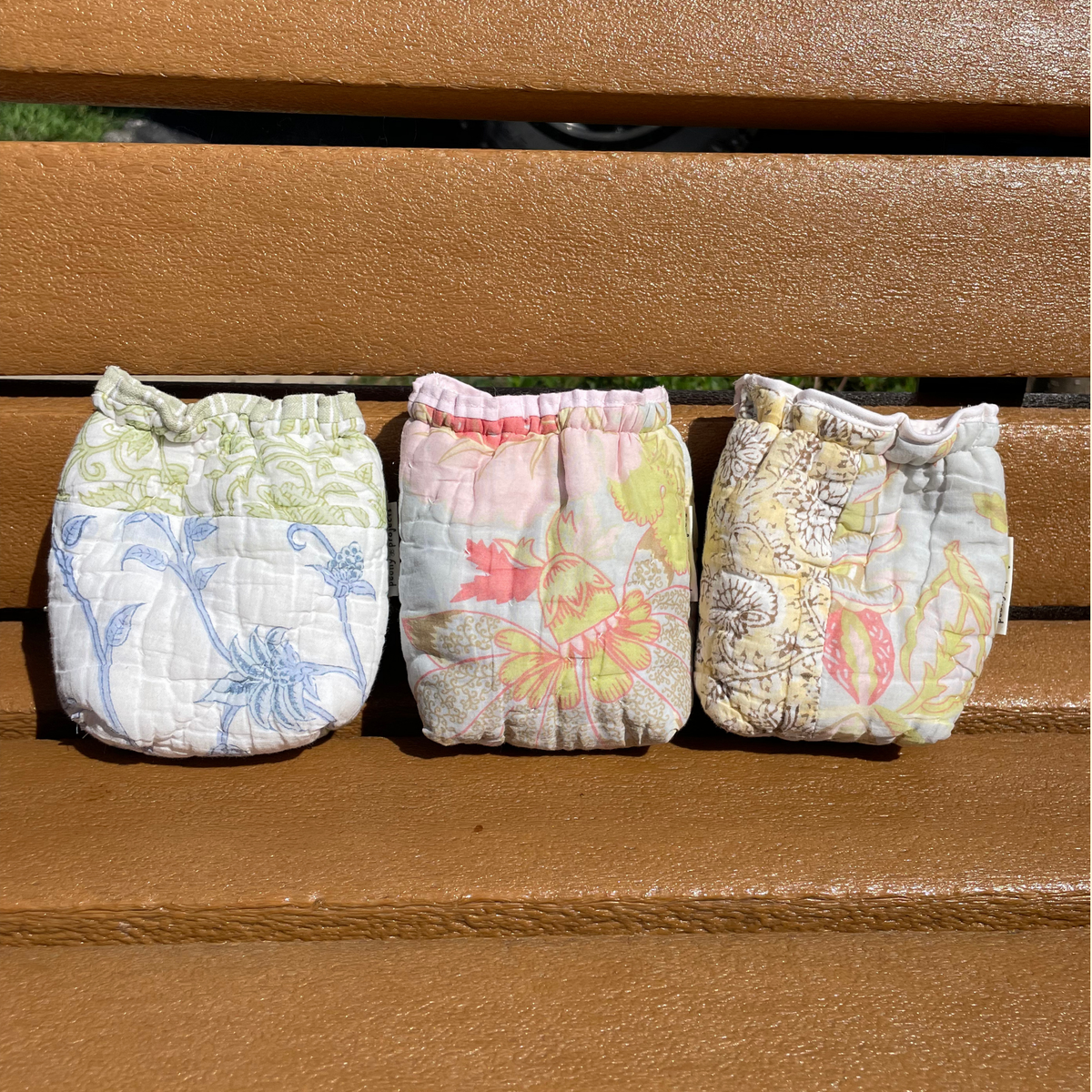 Quilted Coffee Koozie