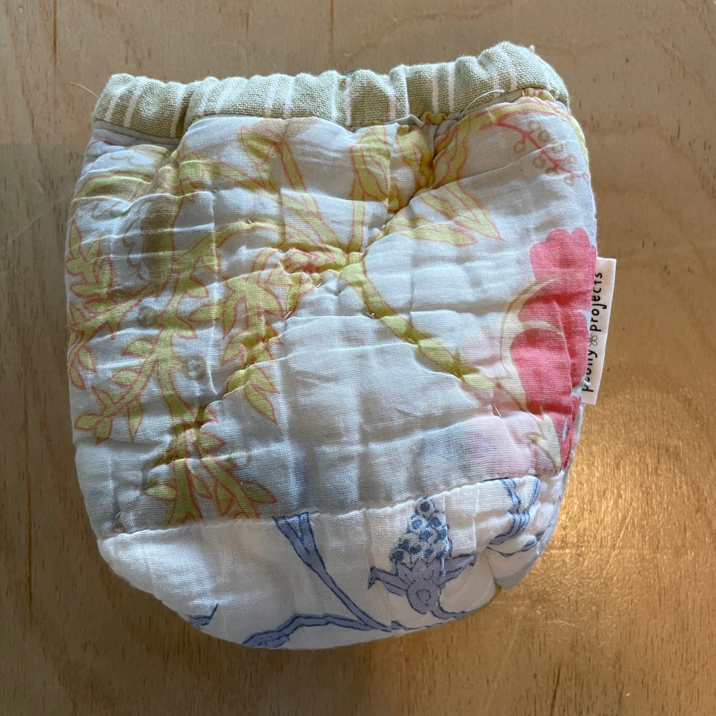 Quilted Coffee Koozie