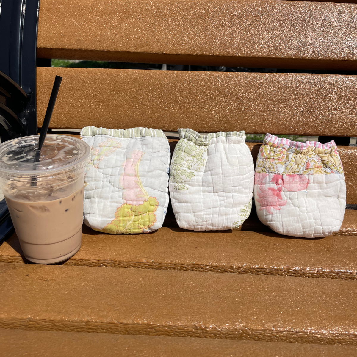 Quilted Coffee Koozie