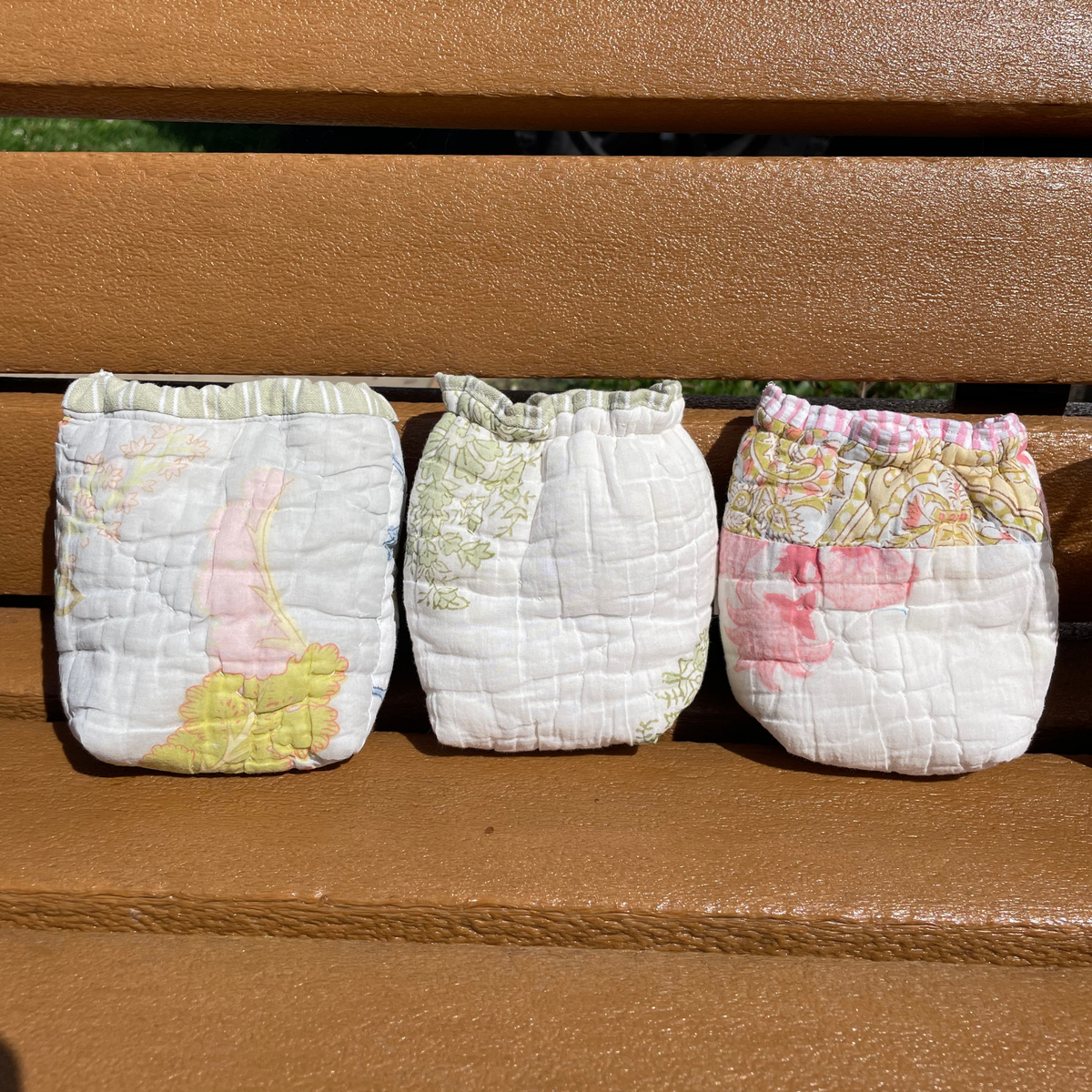 Quilted Coffee Koozie