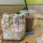 Quilted Coffee Koozie