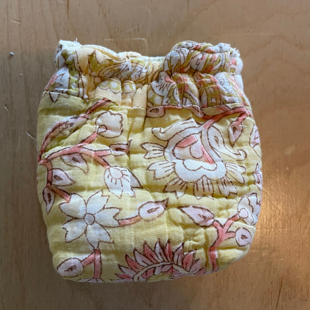 Quilted Coffee Koozie