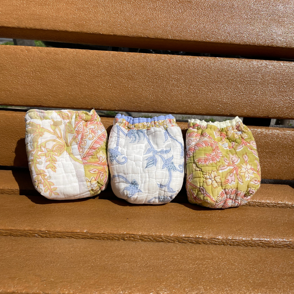 Quilted Coffee Koozie