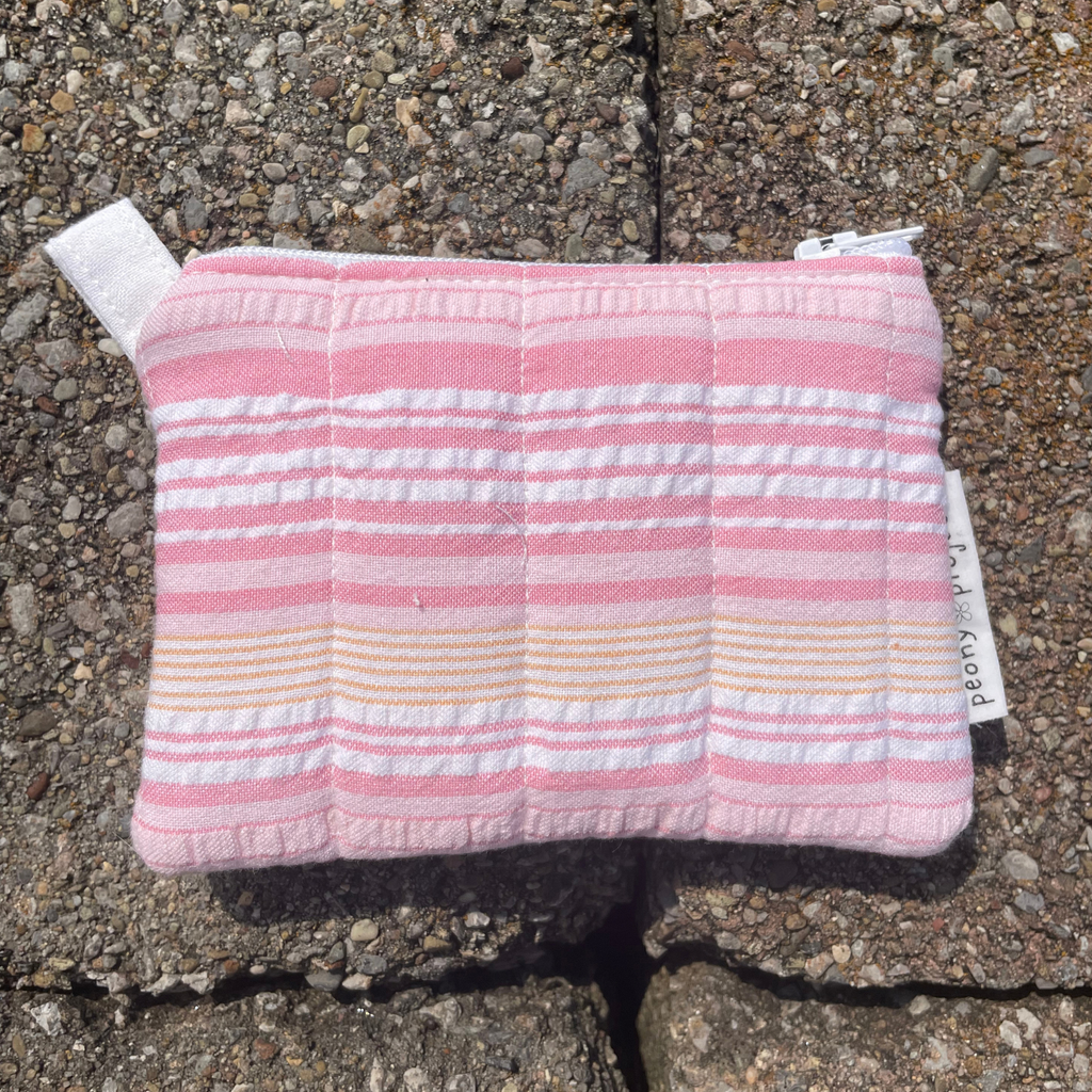 2000's Stripe Keychain Wallet