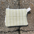 Green Stripe Keychain Wallet