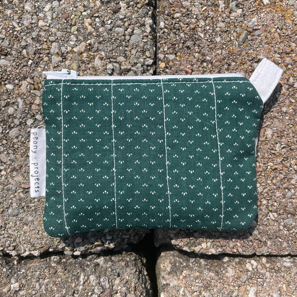 Dark Emerald Keychain Wallet
