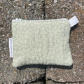 Green Floral Keychain Wallet