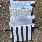 Beachy Blue Keychain Wallet