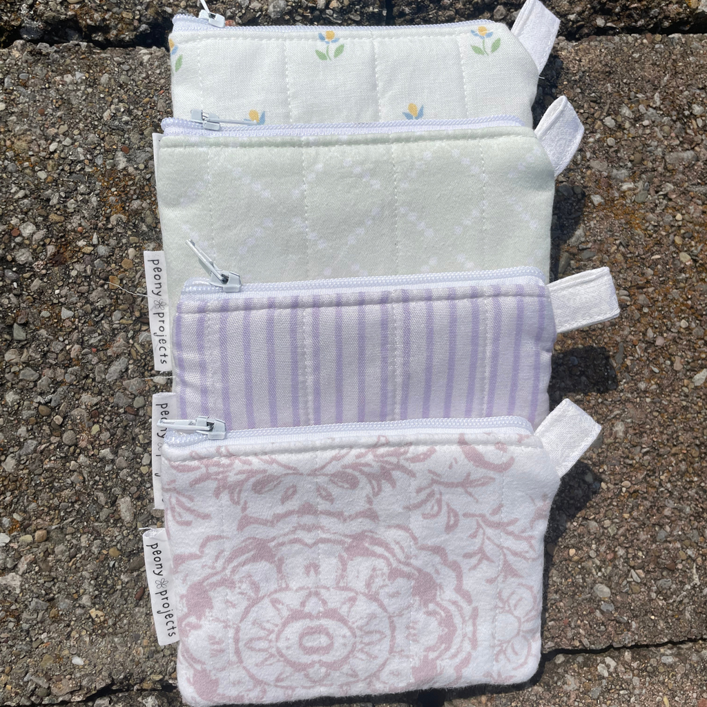 Seafoam Diamond Keychain Wallet