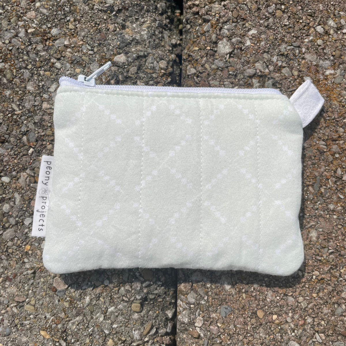 Seafoam Diamond Keychain Wallet