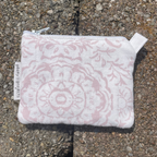 Vintage Pink Keychain Wallet