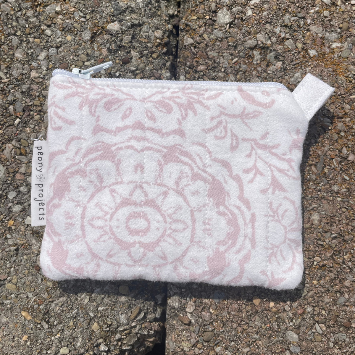 Vintage Pink Keychain Wallet
