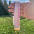 2000s Stripe Keychain Wristlet