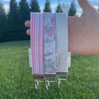 2000s Stripe Keychain Wristlet