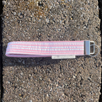2000s Stripe Keychain Wristlet