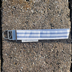 Nautical Stripe Keychain Wristlet