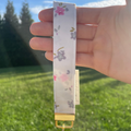 Girly Floral Keychain Wristlet