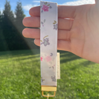Girly Floral Keychain Wristlet