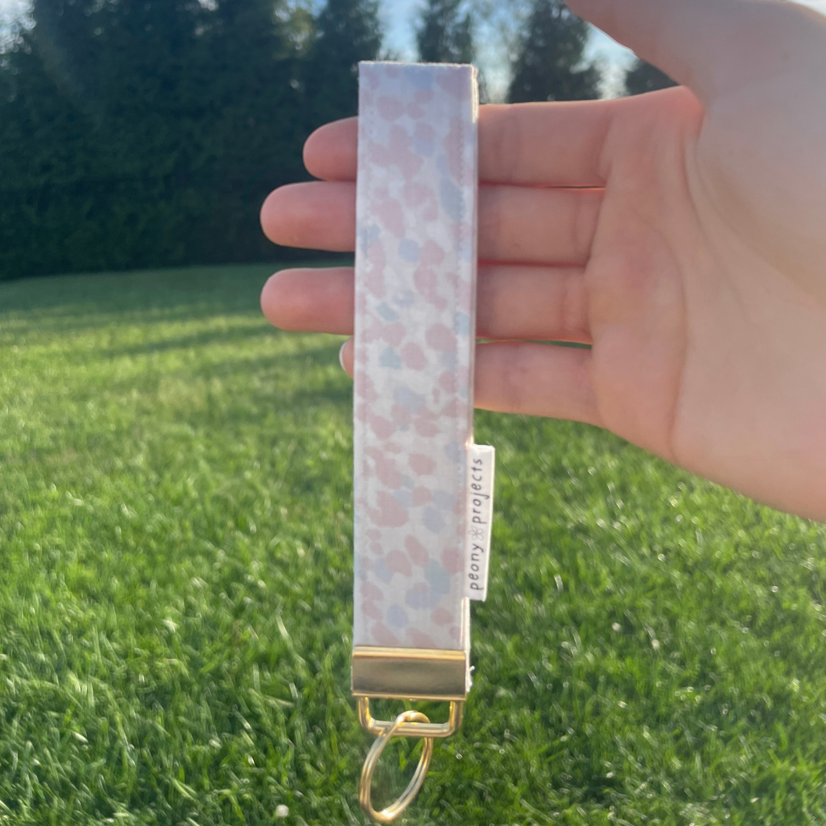 Baby Splotches Keychain Wristlet