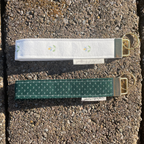 Dark Emerald Keychain Wristlet