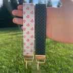Dark Emerald Keychain Wristlet