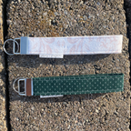 Dark Emerald Keychain Wristlet