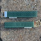 Dark Emerald Keychain Wristlet