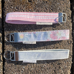 Seafoam Diamond Keychain Wristlet
