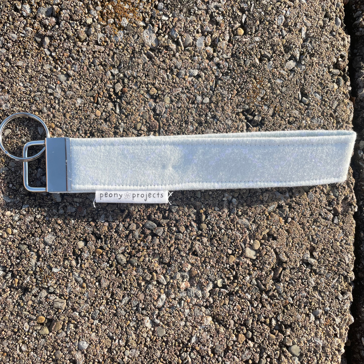 Seafoam Diamond Keychain Wristlet