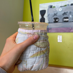Quilted Coffee Koozie